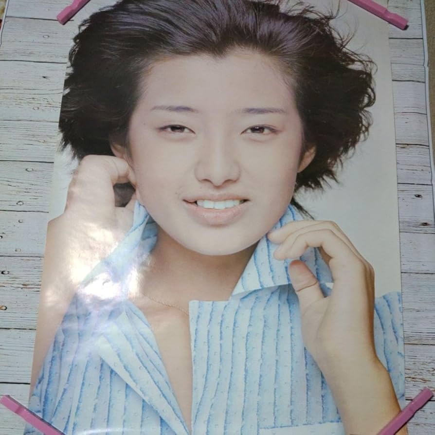 山口百恵　希少フジカラー店頭ポスター　当時品 山口百恵 フジカラー店頭吊下ポスター フジカラーF-Ⅱフィルム